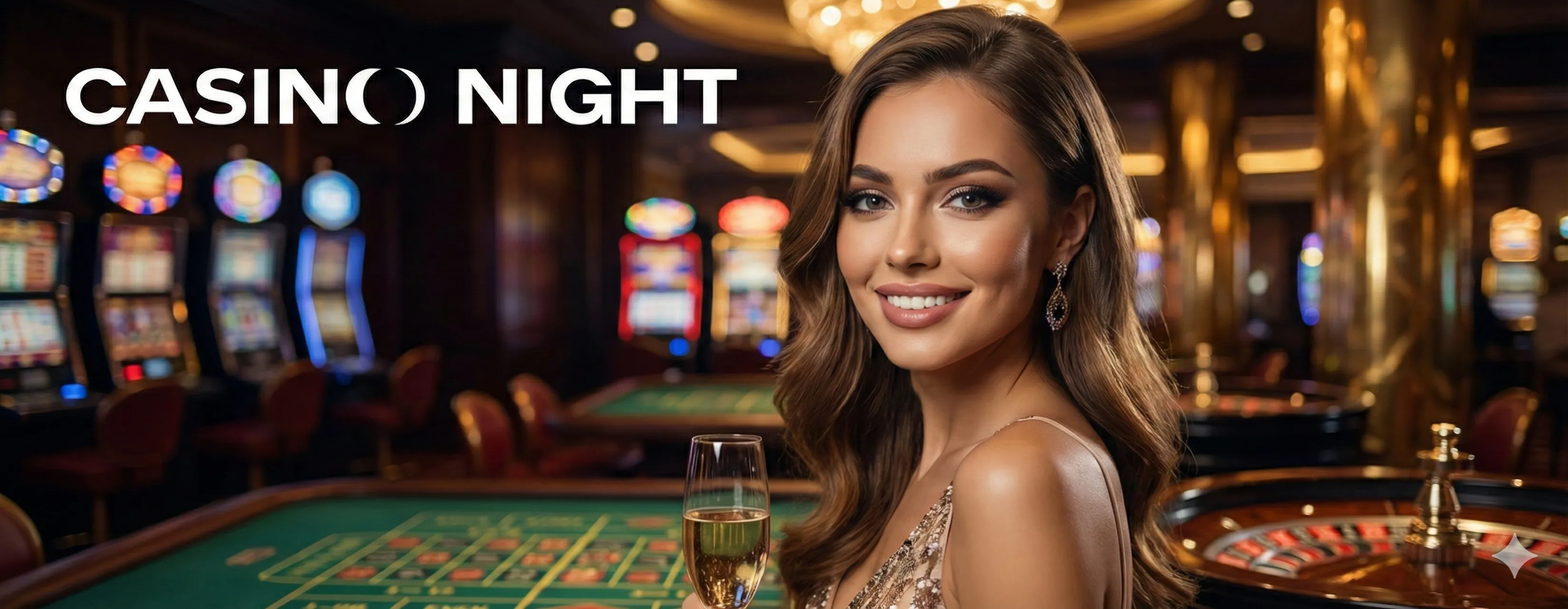 Casino Night inscription